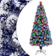 Detailed information about the product Artificial Christmas Tree With LED White & Blue 150 Cm Fiber Optic.