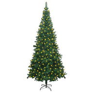 Detailed information about the product Artificial Christmas Tree with LEDs L 240 cm Green