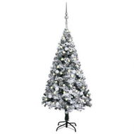 Detailed information about the product Artificial Christmas Tree with LEDs&Ball Set Green 150 cm PVC