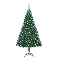 Detailed information about the product Artificial Christmas Tree with LEDs&Ball Set Green 240 cm