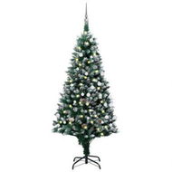 Detailed information about the product Artificial Christmas Tree with LEDs&Ball Set&Pine Cones 180 cm