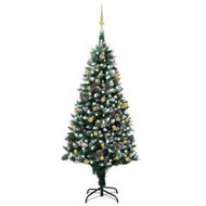 Detailed information about the product Artificial Christmas Tree with LEDs&Ball Set&Pinecones 240 cm