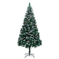 Detailed information about the product Artificial Christmas Tree With Pine Cones And White Snow 240 Cm