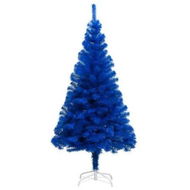 Detailed information about the product Artificial Christmas Tree with Stand Blue 150 cm PVC