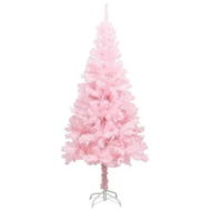 Detailed information about the product Artificial Christmas Tree with Stand Pink 120 cm PVC