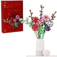 Detailed information about the product Artificial Flower Bouquet Building Kits - CA Bunch Of Red Flowers For Adults Teens (1237 Pcs)