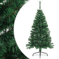 Detailed information about the product Artificial Half Christmas Tree with Stand Green 120 cm PVC