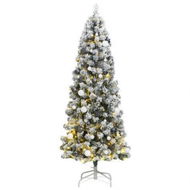 Detailed information about the product Artificial Hinged Christmas Tree with 300 LEDs & Ball Set 180 cm