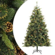 Detailed information about the product Artificial Hinged Christmas Tree with Cones 180 cm