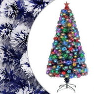 Detailed information about the product Artificial Pre-lit Christmas Tree White&Blue 120 cm Fibre Optic