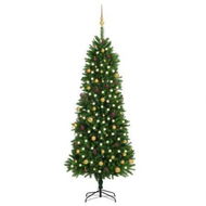 Detailed information about the product Artificial Pre-lit Christmas Tree with Ball Set 240 cm Green