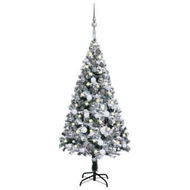 Detailed information about the product Artificial Pre-lit Christmas Tree with Ball Set Green 120 cm