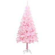 Detailed information about the product Artificial Pre-lit Christmas Tree with Stand Pink 240 cm PVC