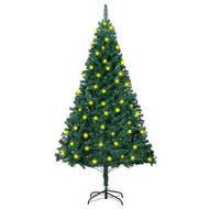 Detailed information about the product Artificial Pre-lit Christmas Tree with Thick Branches Green 150 cm