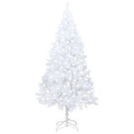 Detailed information about the product Artificial Pre-lit Christmas Tree with Thick Branches White 120 cm