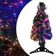 Detailed information about the product Artificial Slim Christmas Tree with Stand 64 cm Fibre Optic