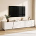 Artiss 180cm TV Unit Storage Cabinet Living Room White & Oak. Available at Crazy Sales for $199.95