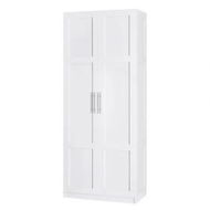 Detailed information about the product Artiss 2 Door Buffet Sideboard Cupboard Cabinet Pantry White