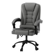 Detailed information about the product Artiss 2 Point Massage Office Chair Fabric Black