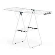 Detailed information about the product Artiss 2 Tier Clothes Rack Airer Foldable 139CM White