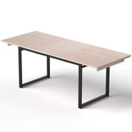 Detailed information about the product Artiss 2M Extendable Dining Table Kitchen Cafe Lounge Restaurant Tables Natural