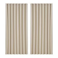 Detailed information about the product Artiss 2X Blockout Curtains Eyelet 300x230cm Beige