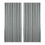 Detailed information about the product Artiss 2X Blockout Curtains Eyelet 300x230cm Grey Shine
