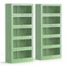 Artiss 2x Buffet Sideboard Cabinet Storage Cupboard Mesh Doors Metal ELIA Green. Available at Crazy Sales for $479.95
