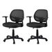 Artiss 2x Mesh Office Chair Computer Gaming Desk Chairs Work Study Mid Back Black. Available at Crazy Sales for $144.95