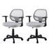 Artiss 2x Mesh Office Chair Computer Gaming Desk Chairs Work Study Mid Back Grey. Available at Crazy Sales for $159.95