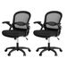 Artiss 2x Mesh Office Chair Computer Gaming Desk Chairs Work Study Mid Back. Available at Crazy Sales for $169.95