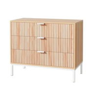 Detailed information about the product Artiss 3 Chest of Drawers - LURA Pine