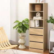 Detailed information about the product Artiss 3 Chest of Drawers Tallboy Cabinet Pine