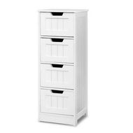 Detailed information about the product Artiss 4 Chest of Drawers - LEESA White