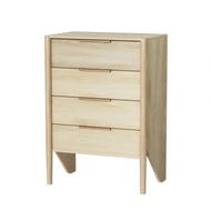 Detailed information about the product Artiss 4 Chest of Drawers Tallboy - INEZ Pine