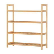 Detailed information about the product Artiss 4-tier Shoe Rack 12 Pairs Shoe Storage Weaved Shelves