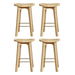 Artiss 4x Bar Stools Bamboo Rattan Stool Counter Chair Kitchen Barstools. Available at Crazy Sales for $264.95