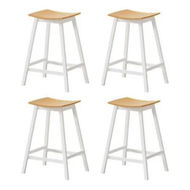 Detailed information about the product Artiss 4x Bar Stools Wooden Chairs Oak