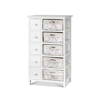 Detailed information about the product Artiss 5 Chest of Drawers with 5 Baskets - MAY