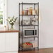 Artiss 5-Tier Kitchen Rack Shelf Shelving Unit 55x30x150CM Adjustable Metal Storage Shelves Black. Available at Crazy Sales for $74.95