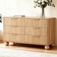 Detailed information about the product Artiss 6 Chest of Drawers Dresser Tallboy Pine
