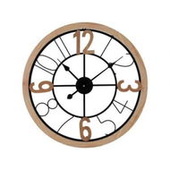 Detailed information about the product Artiss 60CM Wall Clock Wooden