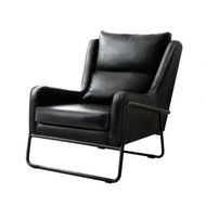 Detailed information about the product Artiss Armchair Accent Chair PU Leather Wingback Black