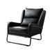 Artiss Armchair Accent Chair PU Leather Wingback Black. Available at Crazy Sales for $214.95