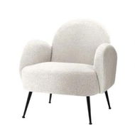 Detailed information about the product Artiss Armchair Boucle White Hanes