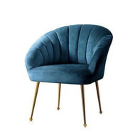 Detailed information about the product Artiss Armchair Velvet Blue Eloise