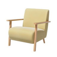 Detailed information about the product Artiss Armchair Velvet Yellow Olie