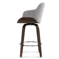 Detailed information about the product Artiss Bar Stools Swivel Velvet Padded Wooden