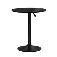 Detailed information about the product Artiss Bar Table Gas Lift Round Black