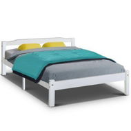 Detailed information about the product Artiss Bed Frame Double Full Size Wooden Mattress Base Timber Platform